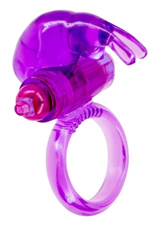 Rabbit Vibrating Cockring Purple SCALA