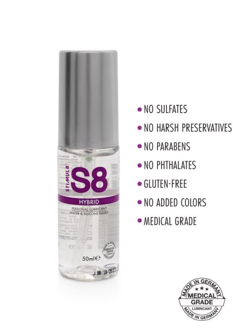 S8 Hybrid Lube 50ml Natural SCALA