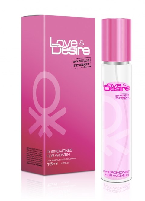 SHS Perfumy z feromonami Love & Desire damskie - 15 ml Sexual Health Series