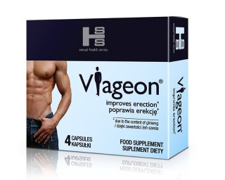 SHS Viageon - 1 op - 4 tab suplement diety Sexual Health Series