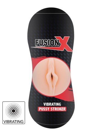 Vibrating Stroker Pussy Light skin tone SCALA