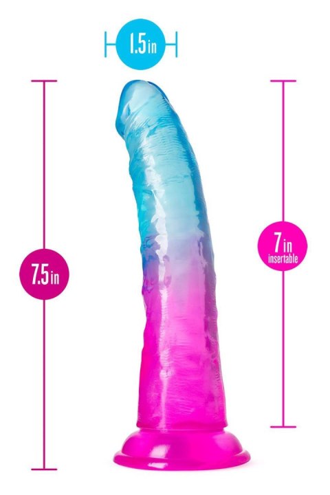 B YOURS BEAUTIFUL SKY 7 INCH DILDO SUNSET TONGA