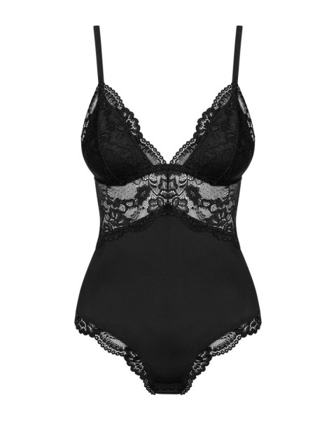 Bielizna- 810-TED-1 body czarne L/XL Obsessive - Amocarat Sp. z o.o.