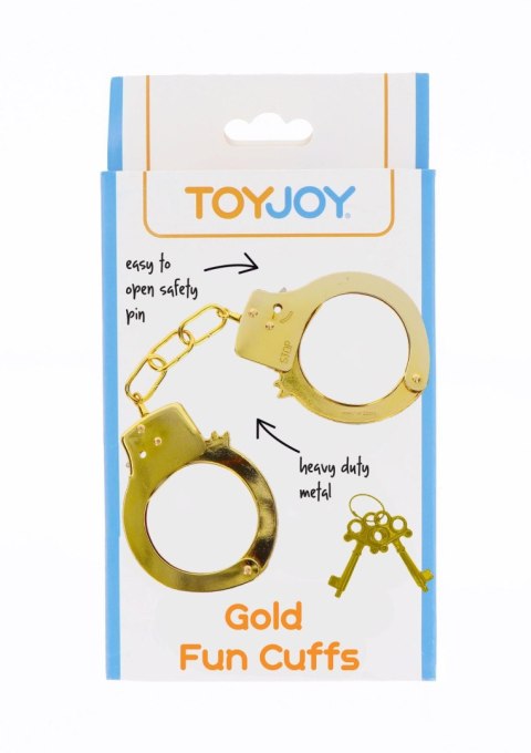 Metal Handcuffs Gold TOYJOY