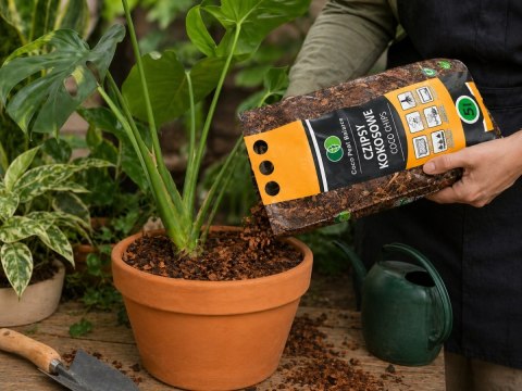 Chipsy Kokosowe 5L BIOVITA Podłoże Naturalne Coco Chips do Roślin Storczyków