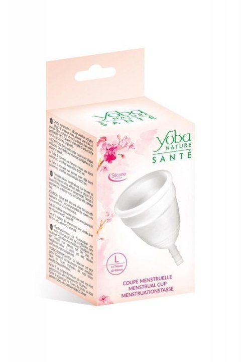MENSTRUAL CUP WHITE L (Size: T2) Boss of toys
