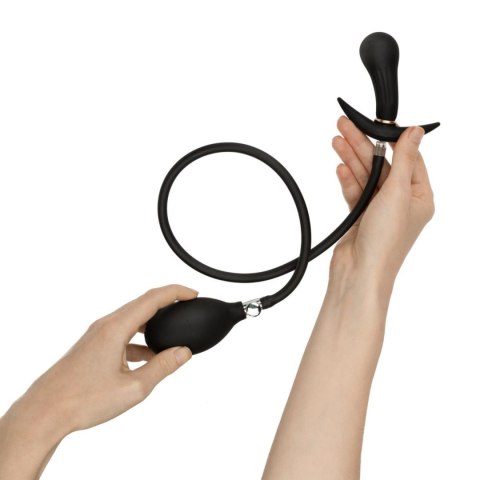 Anal Collection - Inflatable Butt Plug with Pump 8 cm - Black ONE-DC B.V.
