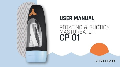 CRUIZR-CP01Rotating And Sucking Automatic Masturbator With Adapter ONE-DC B.V.