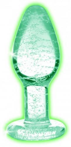Glow in the dark glass anal plug ONE-DC B.V.