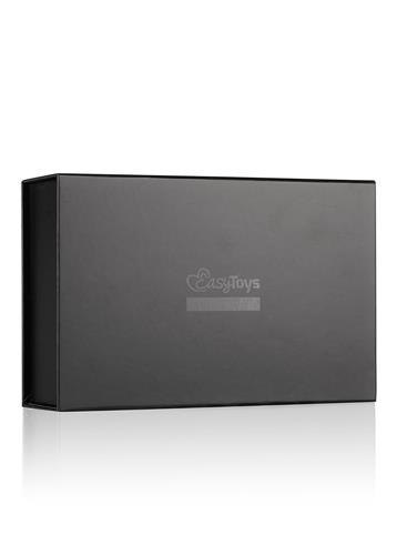 Kajdanki na drzwi EasyToys czarne regulowane ze skóry ekologicznej Easytoys