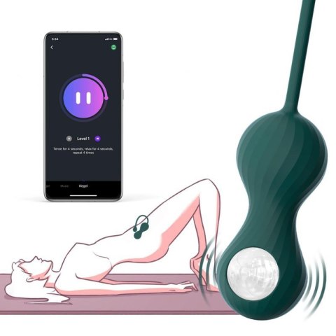 Magic Motion - Crystal Duo Smart Kegel Vibrator with Weight Set Boss of toys
