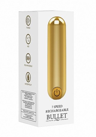 10 Speed Rechargeable Bullet - Gold SHOTS