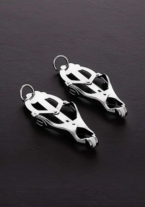 2 Squeezer Teaser Clover Nipple Clamps W Ring SHOTS