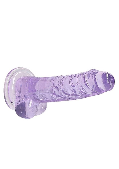 7"" / 18 cm Realistic Dildo With Balls - Purple SHOTS