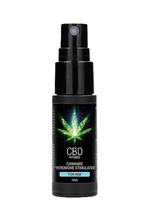 CBD Cannabis Pheromone Stimulator For Him - 15ml SHOTS