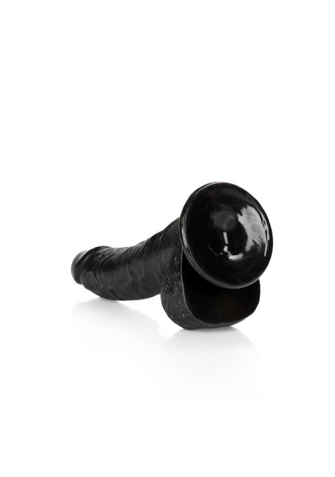 Curved Realistic Dildo Balls Suction Cup - 8""""/ 20,5 cm SHOTS