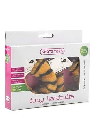 Furry Handcuffs - Tiger SHOTS