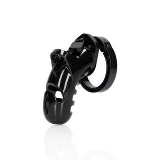 Model 26 - Chastity Cage - 4.5'' / 11,5 cm - Black SHOTS