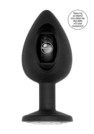 N0. 91 - Self Penetrating Butt Plug - Black SHOTS