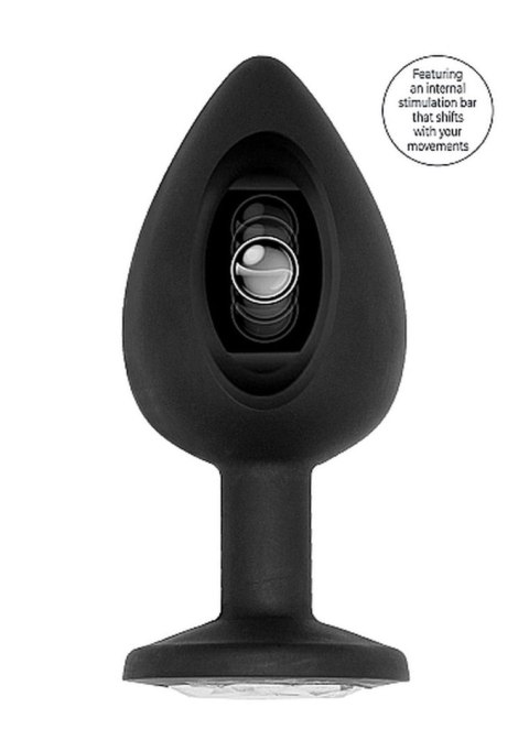 N0. 91 - Self Penetrating Butt Plug - Black SHOTS