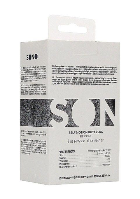 N0. 91 - Self Penetrating Butt Plug - Black SHOTS