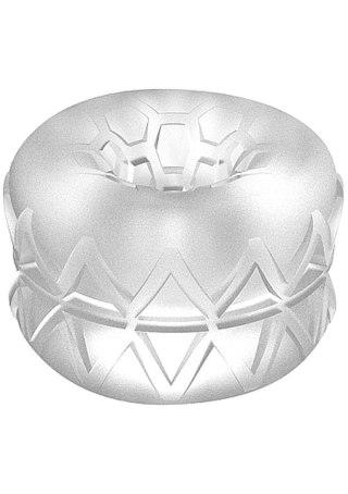 N0. 92 - Reversible Masturbator and Bumper - Transparent SHOTS