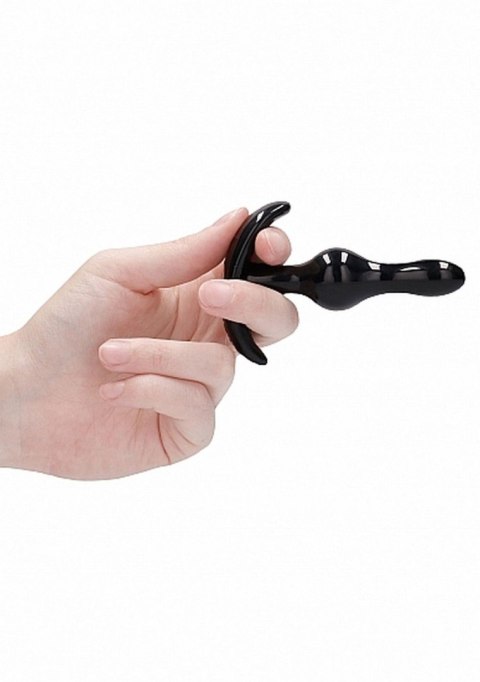 NO. 80 - 4-Piece Butt Plug Set - Black SHOTS
