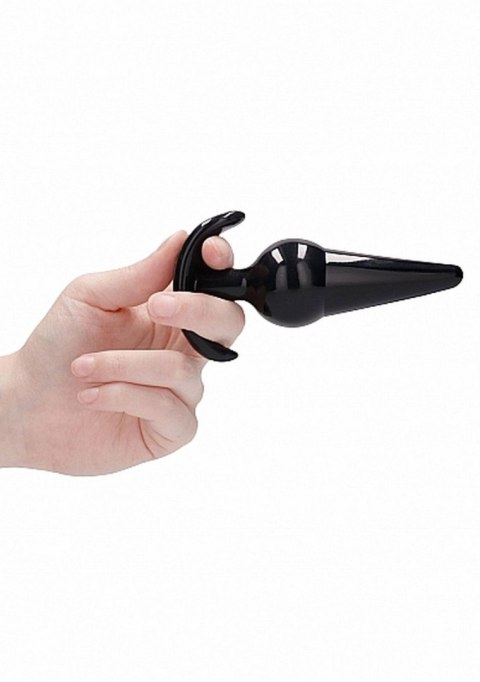 NO. 80 - 4-Piece Butt Plug Set - Black SHOTS