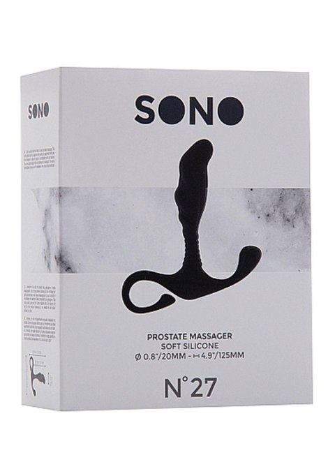 No.27 - Prostate Massager - Black SHOTS