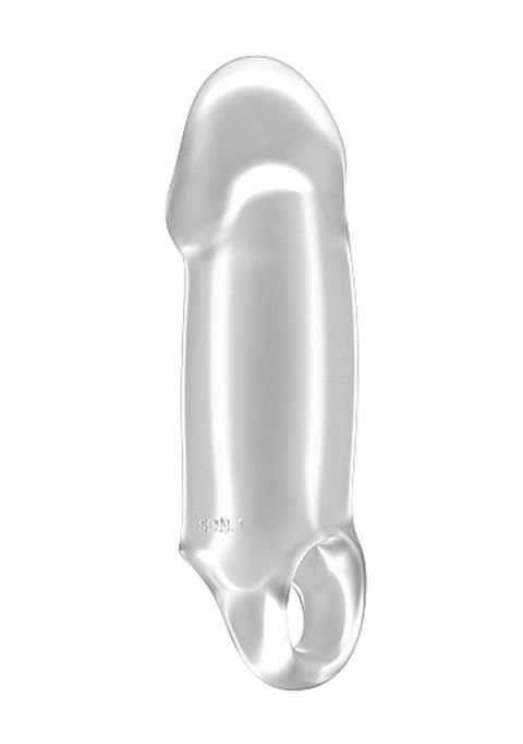 No.37 - Stretchy Thick Penis Extension - Translucent SHOTS