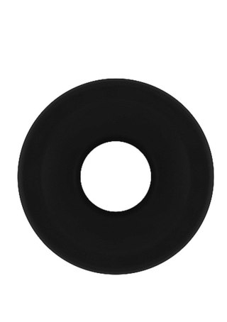 No.49 - Small Hollow Tunnel Butt Plug - 3 Inch - Black SHOTS