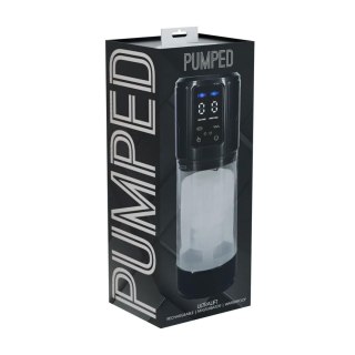 UltraLift - Automatic Waterproof Masturbator Pump - Gun Metal SHOTS