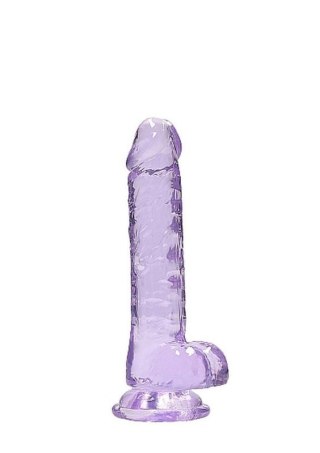 7"" / 18 cm Realistic Dildo With Balls - Purple Boss of toys