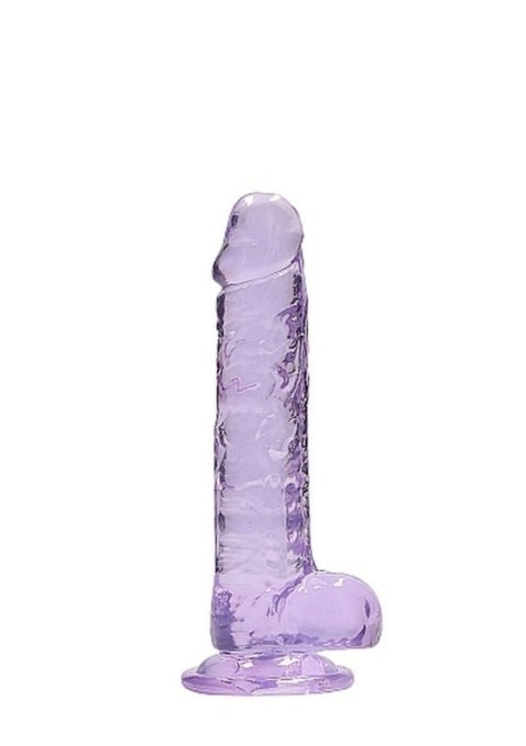 7"" / 18 cm Realistic Dildo With Balls - Purple Boss of toys