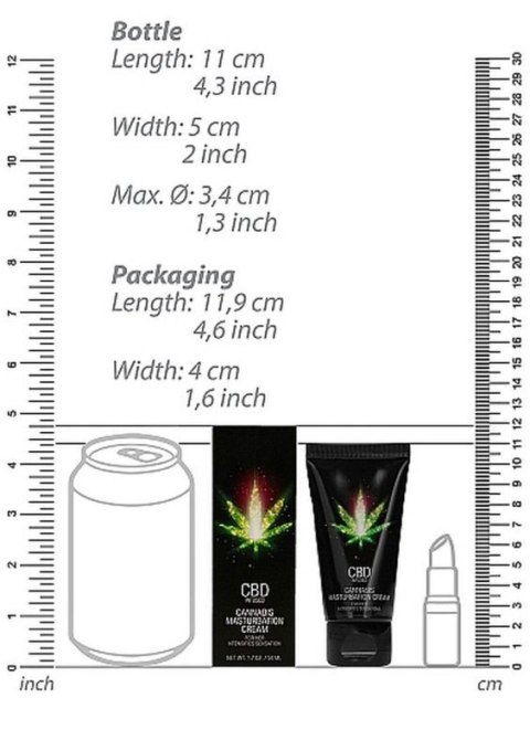CBD Cannabis Masturbation Cream For Her - 50 ml Boss of toys