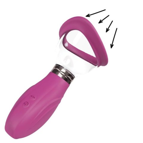 Delightful - Rechargeable Vulva and Breast Pump - Pink Boss of toys