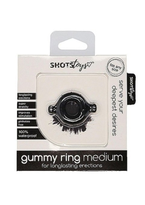 Gummy Ring - Medium - Black Boss of toys