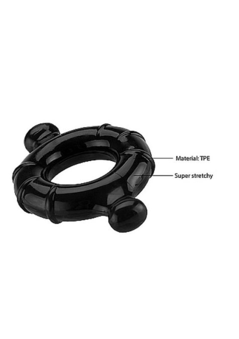 Gummy Ring - Medium - Black Boss of toys