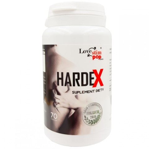 HARDEX 70 kapsułek suplement diety dla mężczyzn LoveStim