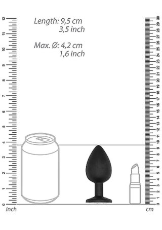 N0. 91 - Self Penetrating Butt Plug - Black Sono