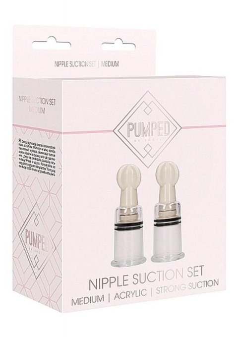 Nipple Suction Set Medium - Transparent Boss of toys