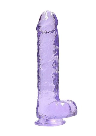 9"" / 23 cm Realistic Dildo With Balls - Purple SHOTS