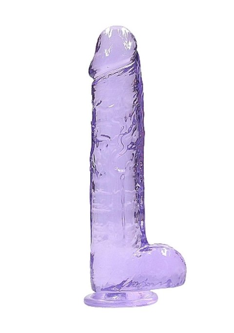 9"" / 23 cm Realistic Dildo With Balls - Purple SHOTS