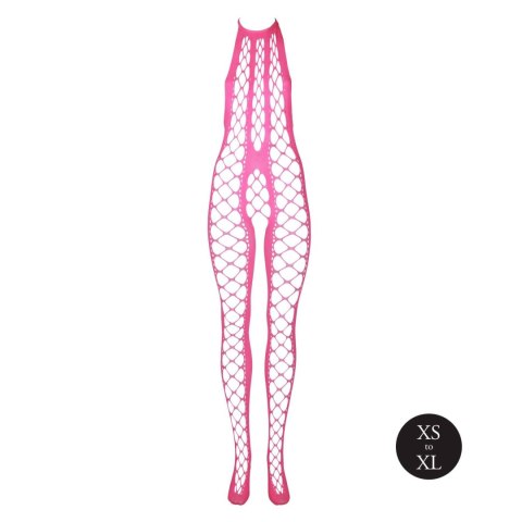 Bodystocking with Halterneck - Pink - XS/XL SHOTS