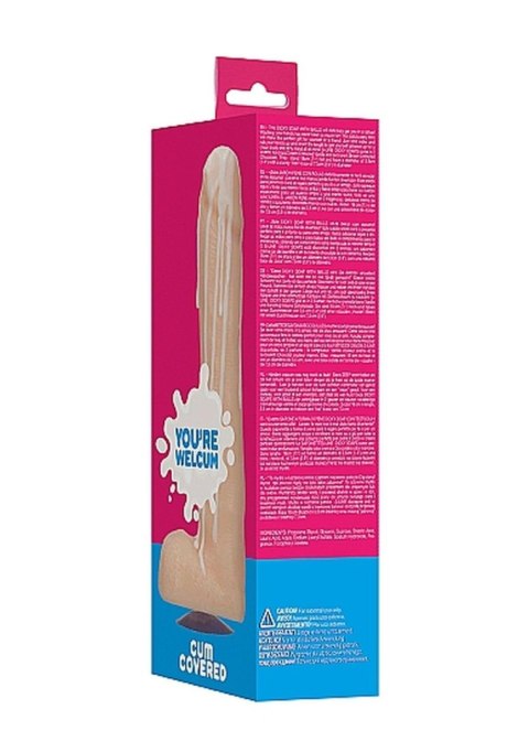 Mydło- Dicky Soap With Balls - Cum Covered - Flesh S-Line