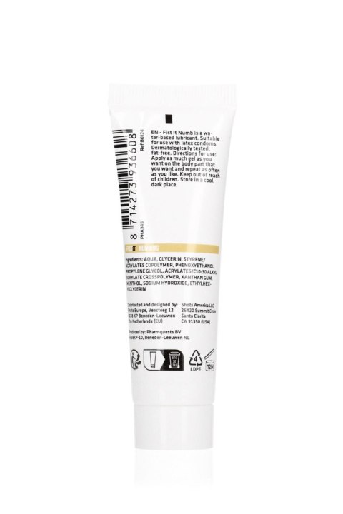 Numbing Lubricant - 0.8 fl oz / 25 ml SHOTS