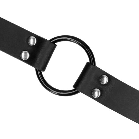 O-Ring Gag with Nipple Clamps SHOTS