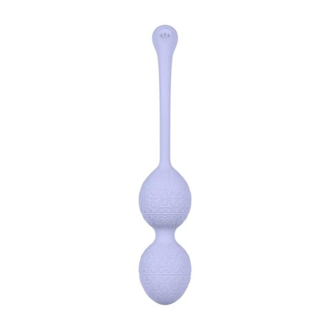 Vibrating Bead Kegel with Remote Control - Lavender SHOTS