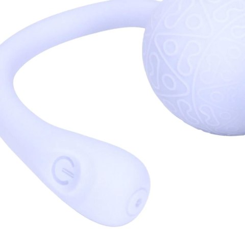 Vibrating Bead Kegel with Remote Control - Lavender SHOTS