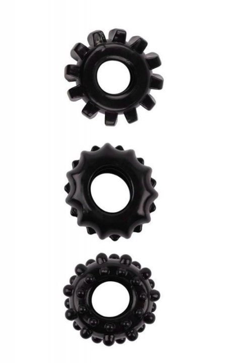 ALL TIME FAVORITES SET OF 3 COCKRINGS BLACK Boss of toys
